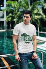 ⁦تيشرت شبابي للجنسين بتصميم  #N12-SA-N⁩ - الصورة ⁦2⁩