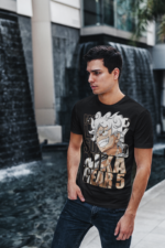 ⁦تيشرت شبابي للجنسين بتصميم  #INAMY 1-N⁩ - الصورة ⁦2⁩