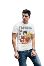 تيشرت شبابي للجنسين بتصميم  #INAMY 4-N