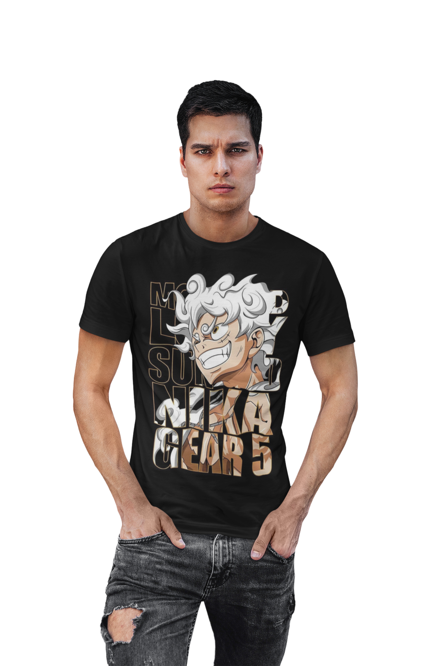 transparent-t-shirt-mockup-of-a-man-with-his-hands-in-the-pockets-of-his-ripped-jeans-420-el1 تيشرت شبابي للجنسين بتصميم #INAMY 1-N - الصورة 1