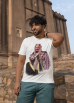 ⁦تيشرت شبابي للجنسين بتصميم  #N13-SA-N⁩ - الصورة ⁦2⁩