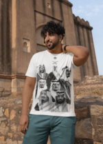 ⁦تيشرت شبابي للجنسين بتصميم  #N16-SA-N⁩ - الصورة ⁦2⁩